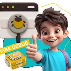 Тестирование & Vibe Debug. Охотники за багами - КИБЕРшкола программирования для детей, компьютерные курсы для школьников, начинающих и подростков - KIBERone г. Канск