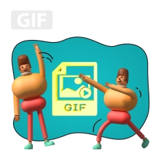 Gif-анимация - КИБЕРшкола программирования для детей, компьютерные курсы для школьников, начинающих и подростков - KIBERone г. Канск