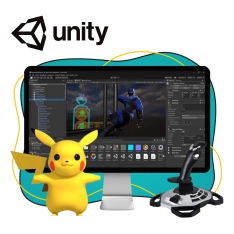 Мир игр на Unity 2D на популярном движке + AI-помощники - КИБЕРшкола программирования для детей, компьютерные курсы для школьников, начинающих и подростков - KIBERone г. Канск