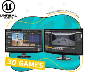 Unreal Engine 4. Игровой движок - Школа программирования для детей, компьютерные курсы для школьников, начинающих и подростков - KIBERone г. Канск